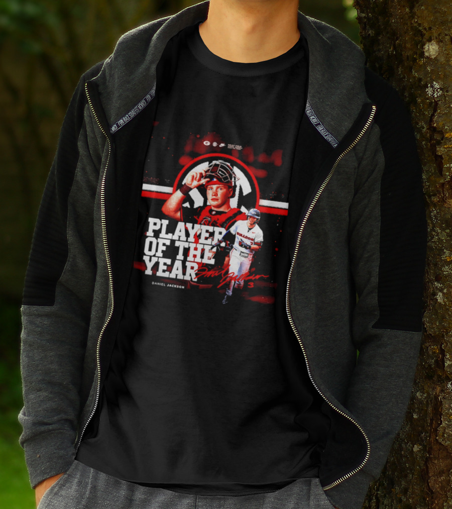 Daniel Jackson Georgia Bulldogs Player Of The Year Athletic Performance Excellence T-Shirt