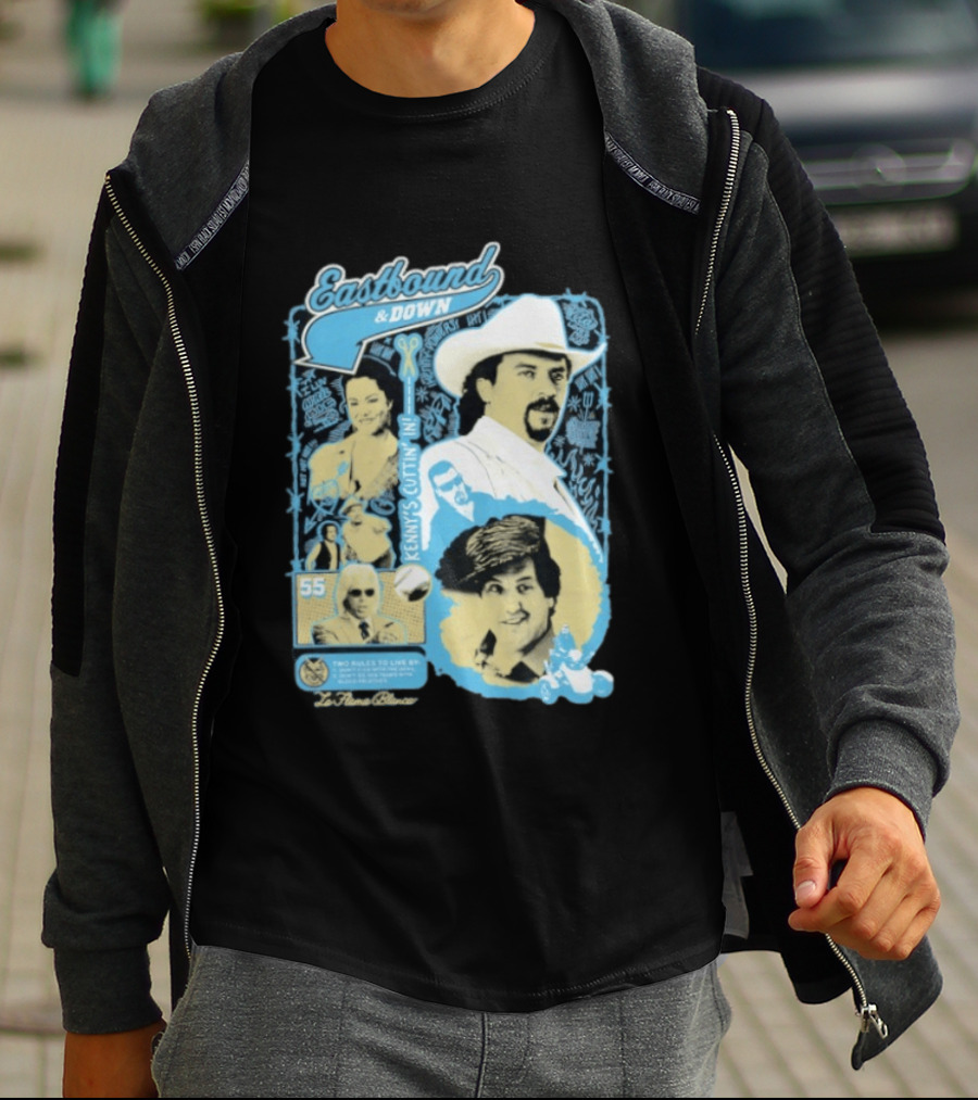 Eastbound And Down Kenny's Cuttin' In Two Rules To Live By T-Shirt