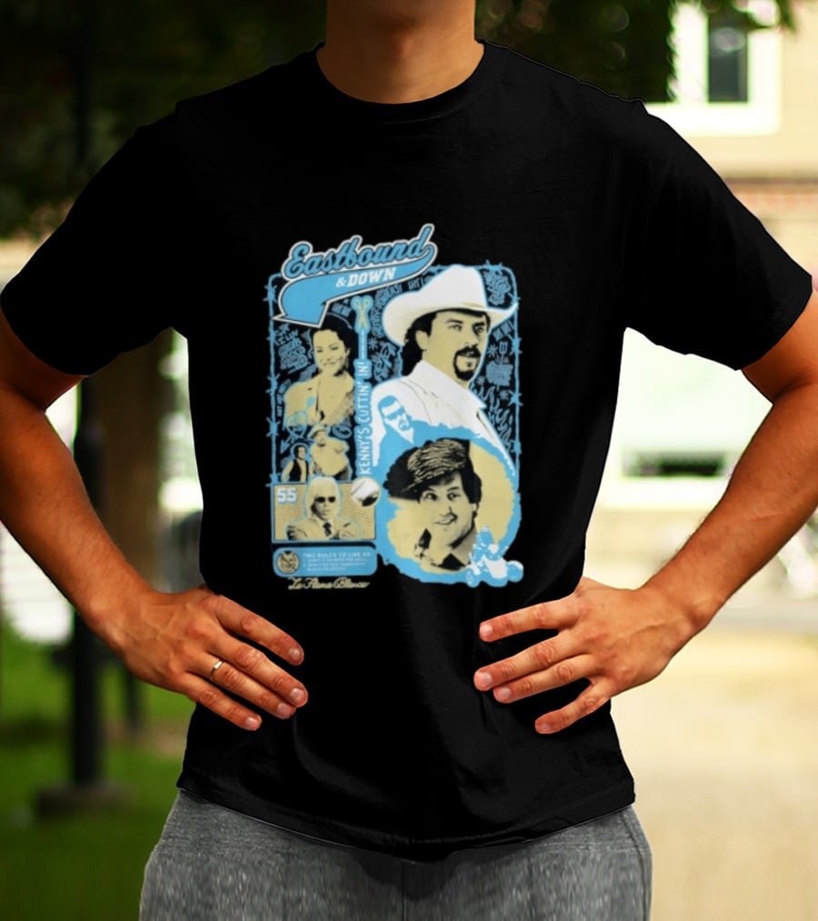 Eastbound And Down Kenny's Cuttin' In Two Rules To Live By T-Shirt