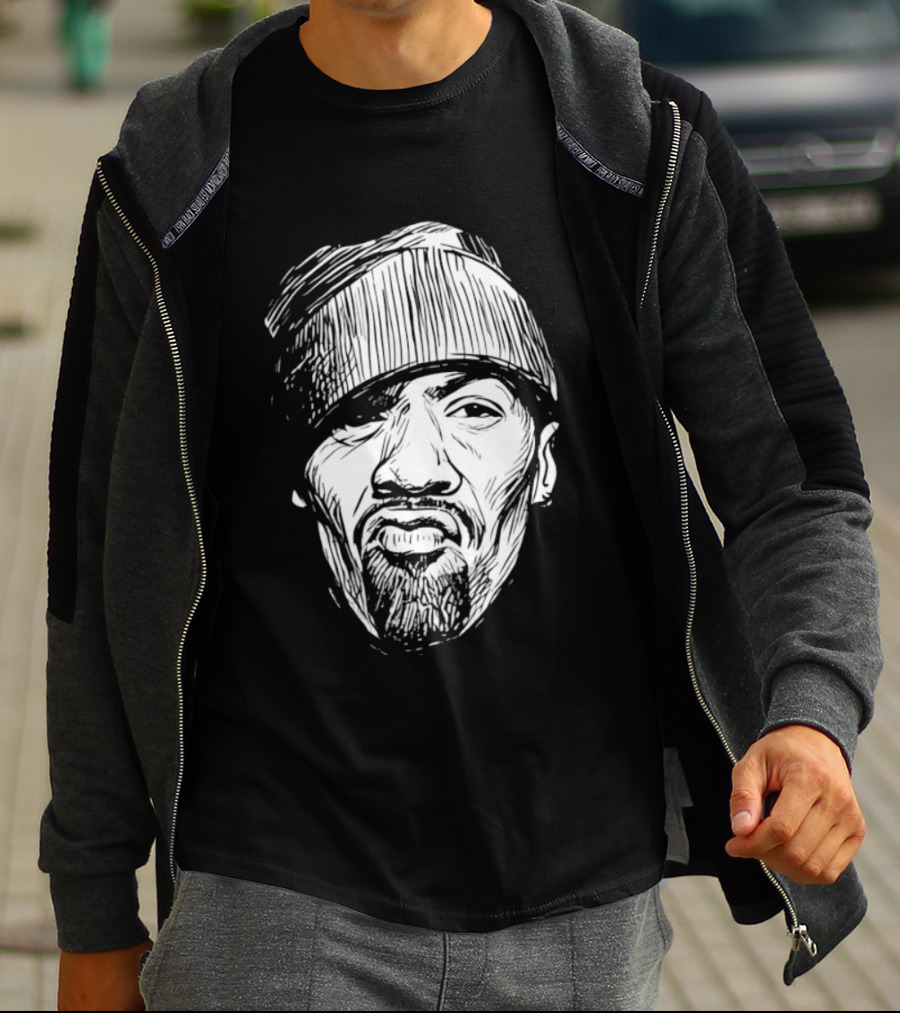 Redman Hip Hop Big Face Beanie Expression T-Shirt
