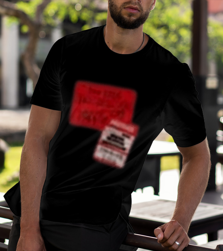 Revealed Clothing Hardwell Sticker Tour 2026 Red Visions T-Shirt