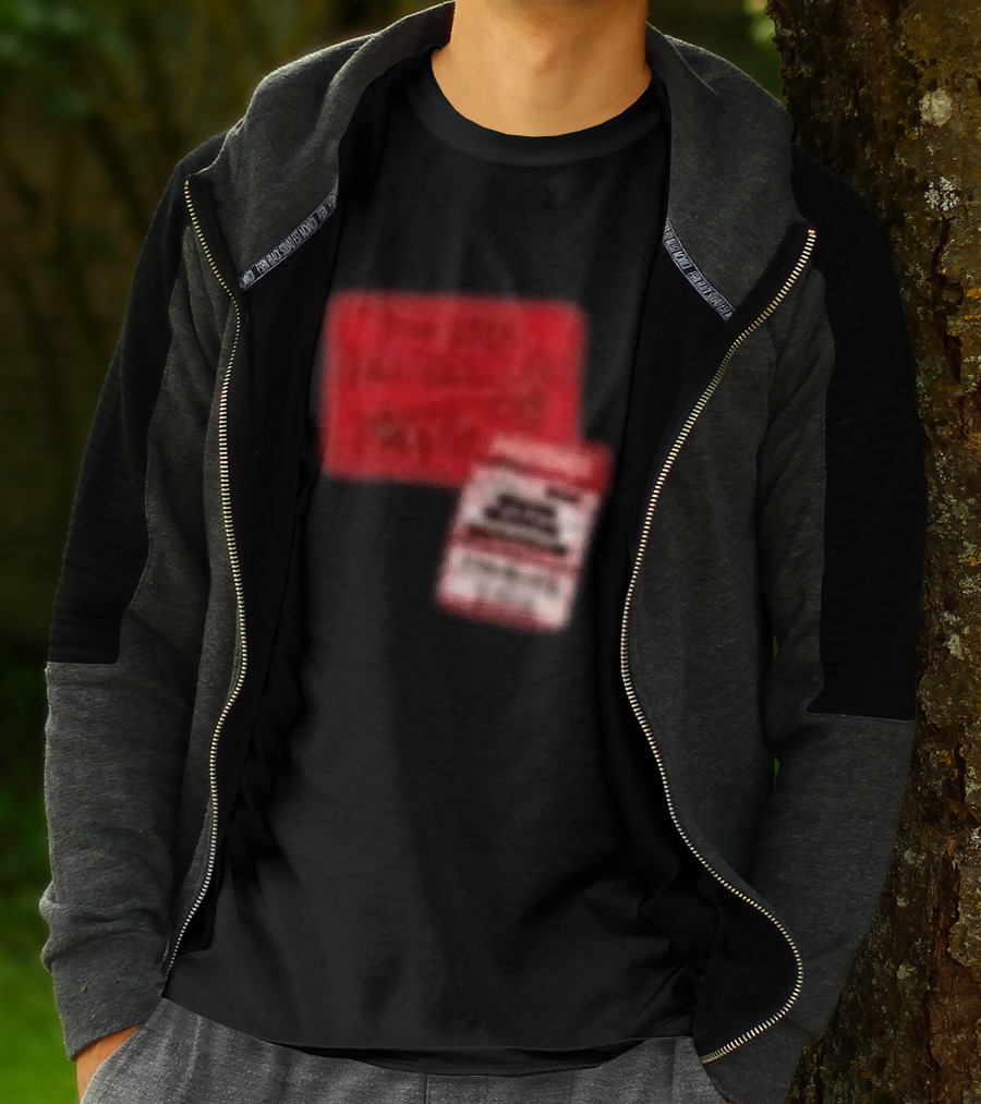 Revealed Clothing Hardwell Sticker Tour 2026 Red Visions T-Shirt