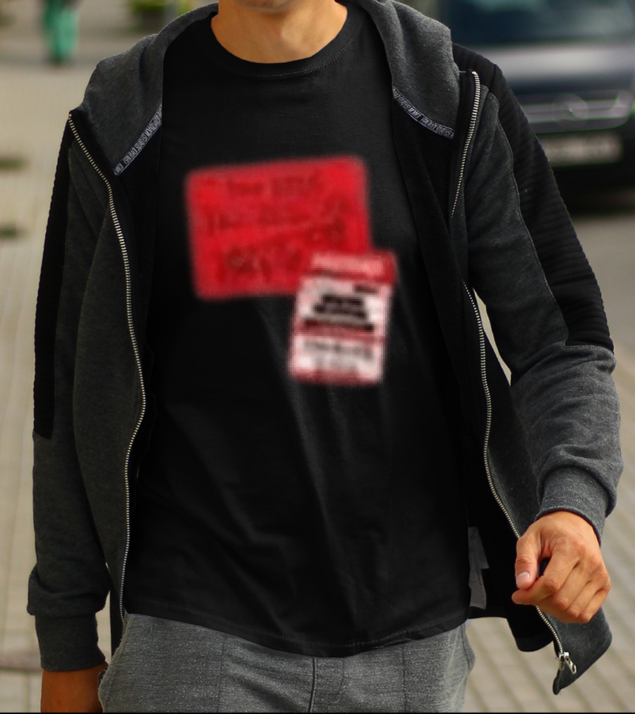 Revealed Clothing Hardwell Sticker Tour 2026 Red Visions T-Shirt