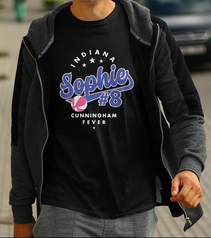 Indiana Fever Sophies 8 Cunningham Fever T-Shirt