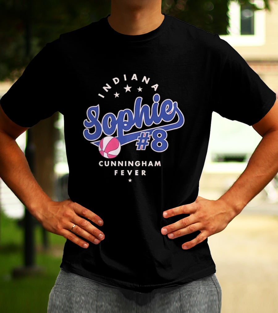Indiana Fever Sophies 8 Cunningham Fever T-Shirt