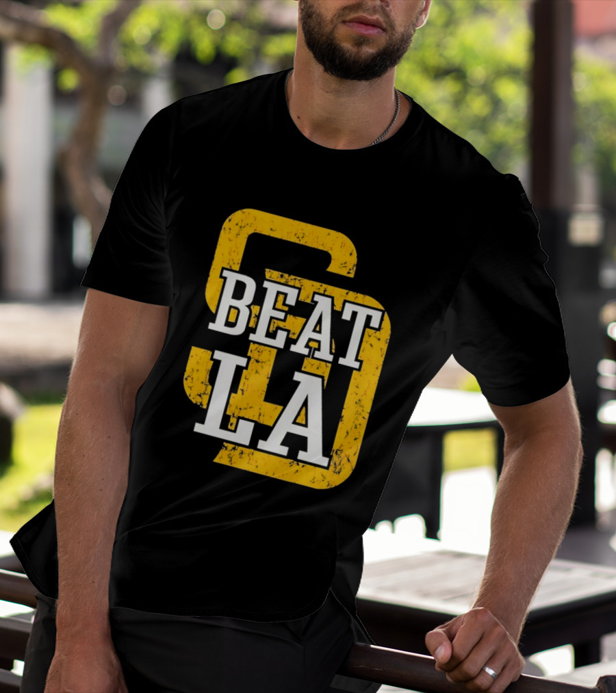 San Diego Padres Beat LA Dodgers Victory T-Shirt