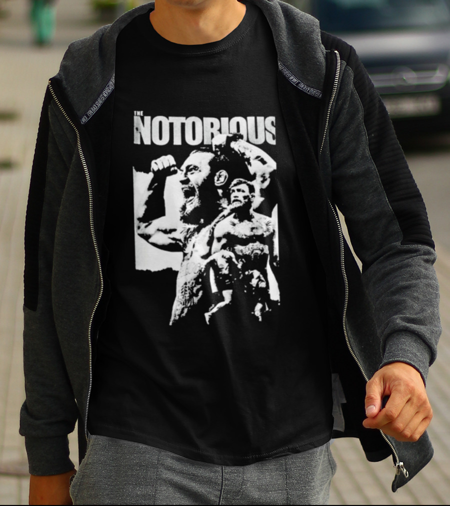 Notorious Conor McGregor UFC Fighter Fist Iconic Stance T-Shirt