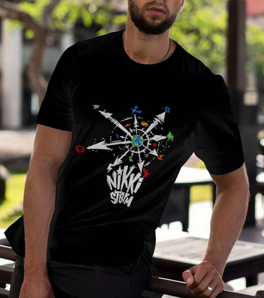 Nikki Storm Best In The Galaxy Star Map T-Shirt
