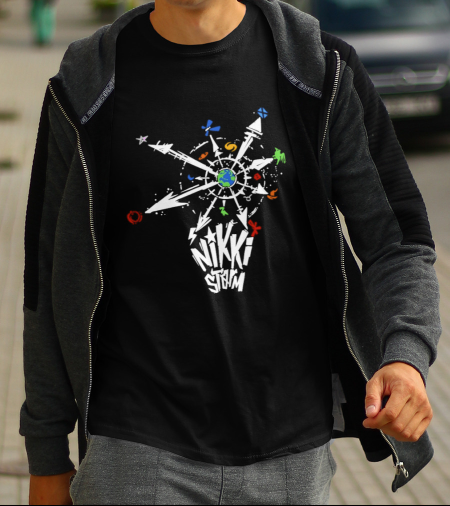 Nikki Storm Best In The Galaxy Star Map T-Shirt