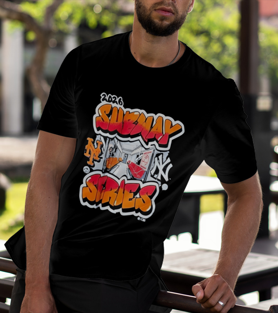 2026 Subway Series New York Yankees Vs Mets Baseball T-Shirt
