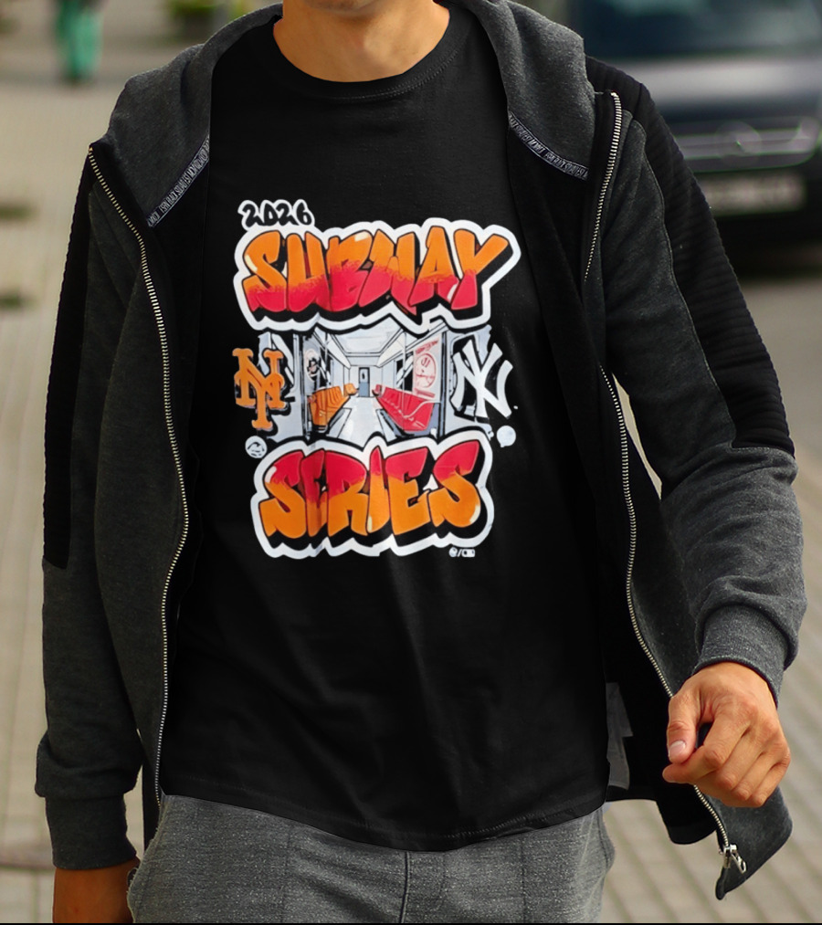 2026 Subway Series New York Yankees Vs Mets Baseball T-Shirt