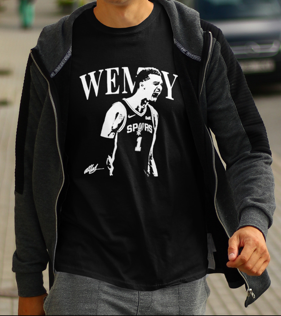 Wemby Spurs Basketball Victor Wembanyama Go Spurs Go T-Shirt