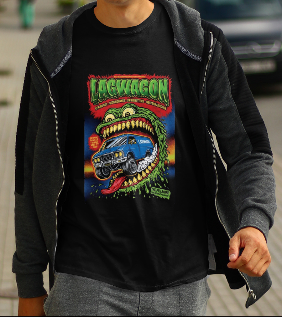 Bill Graham Presents Lagwagon San Francisco The Fillmore May 2026 Van T-Shirt
