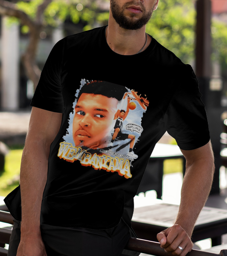 Victor Wembanyama San Antonio Spurs Basketball 2026 T-Shirt