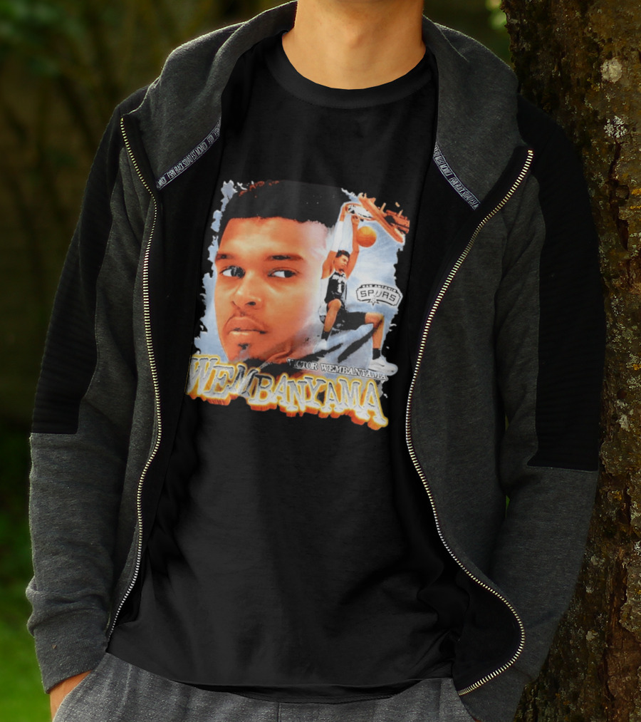 Victor Wembanyama San Antonio Spurs Basketball 2026 T-Shirt