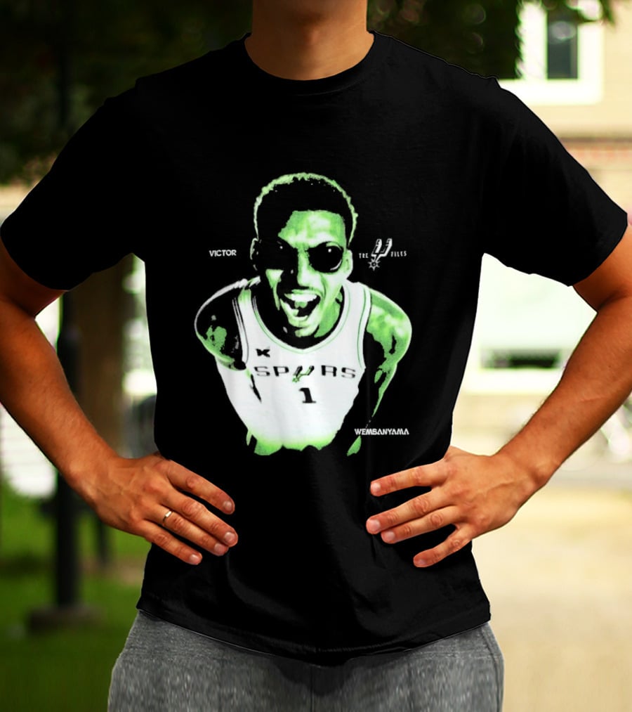 Victor Wembanyama Wemby Alien Spurs NBA 1 T-Shirt
