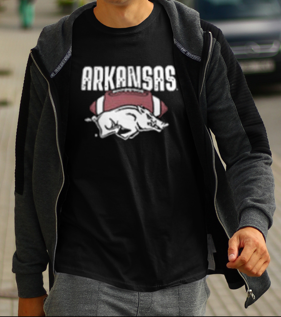 Arkansas Razorbacks Football 2026 Schedule Two Sided T-Shirt