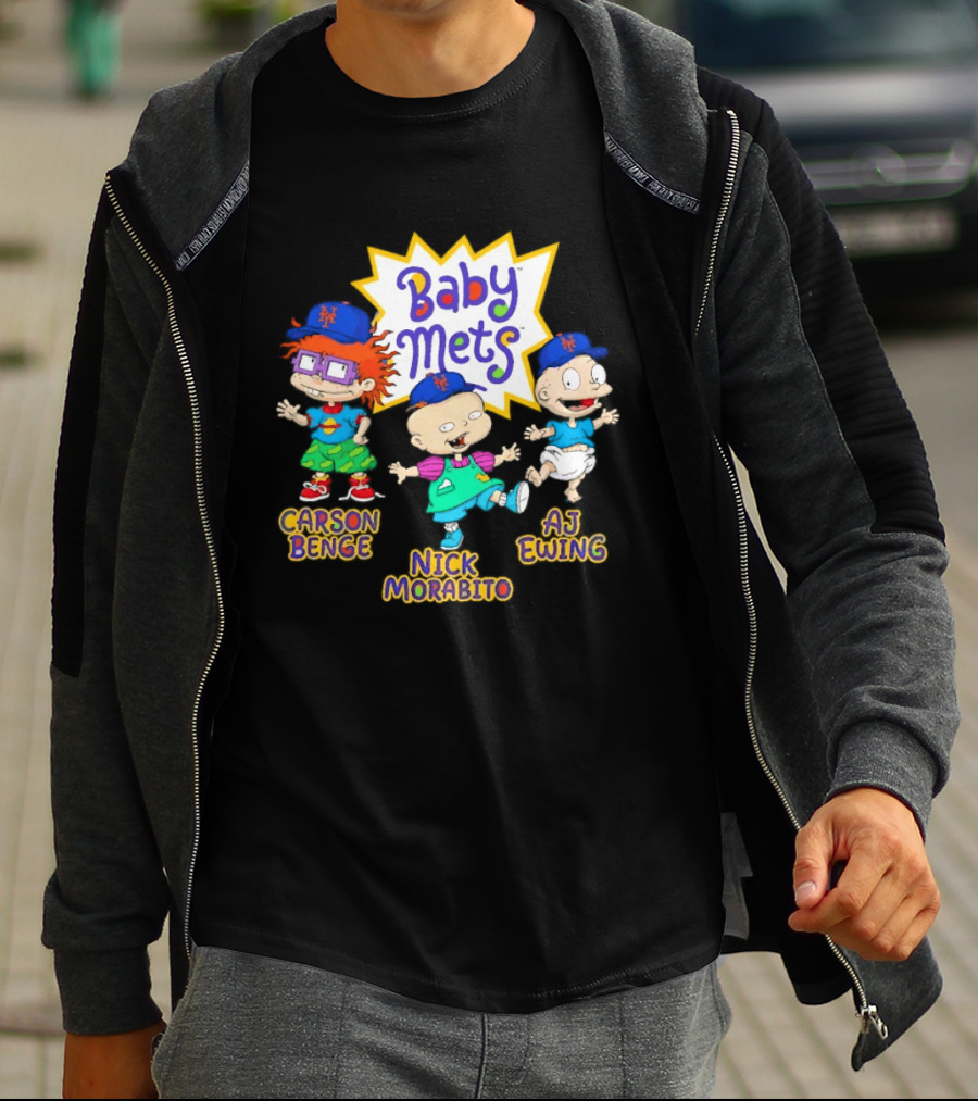 Baby Mets Carson Benge Nick Morabito AJ Ewing Characters T-Shirt