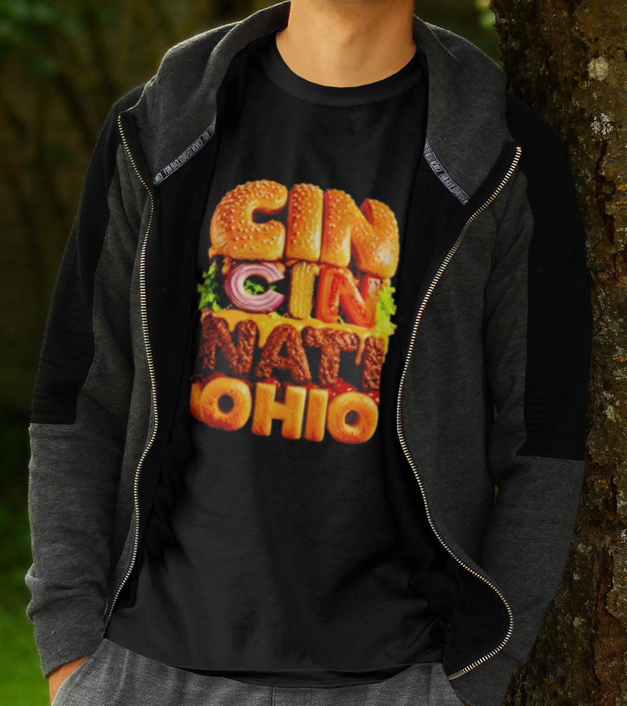 Cincinnati Burger Ohio Food T-Shirt