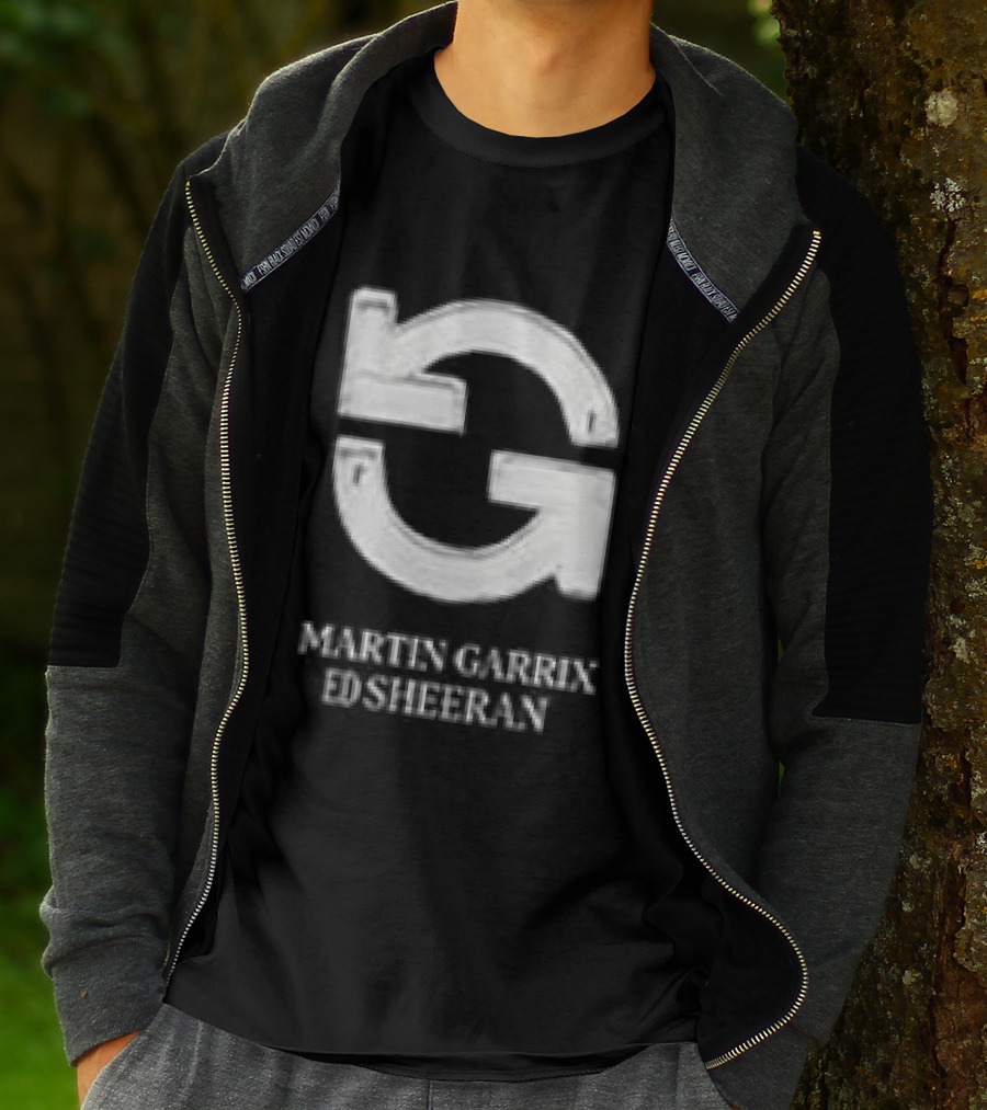 Martin Garrix Ed Sheeran Repeat It Black Edition 2026 Collaboration T-Shirt