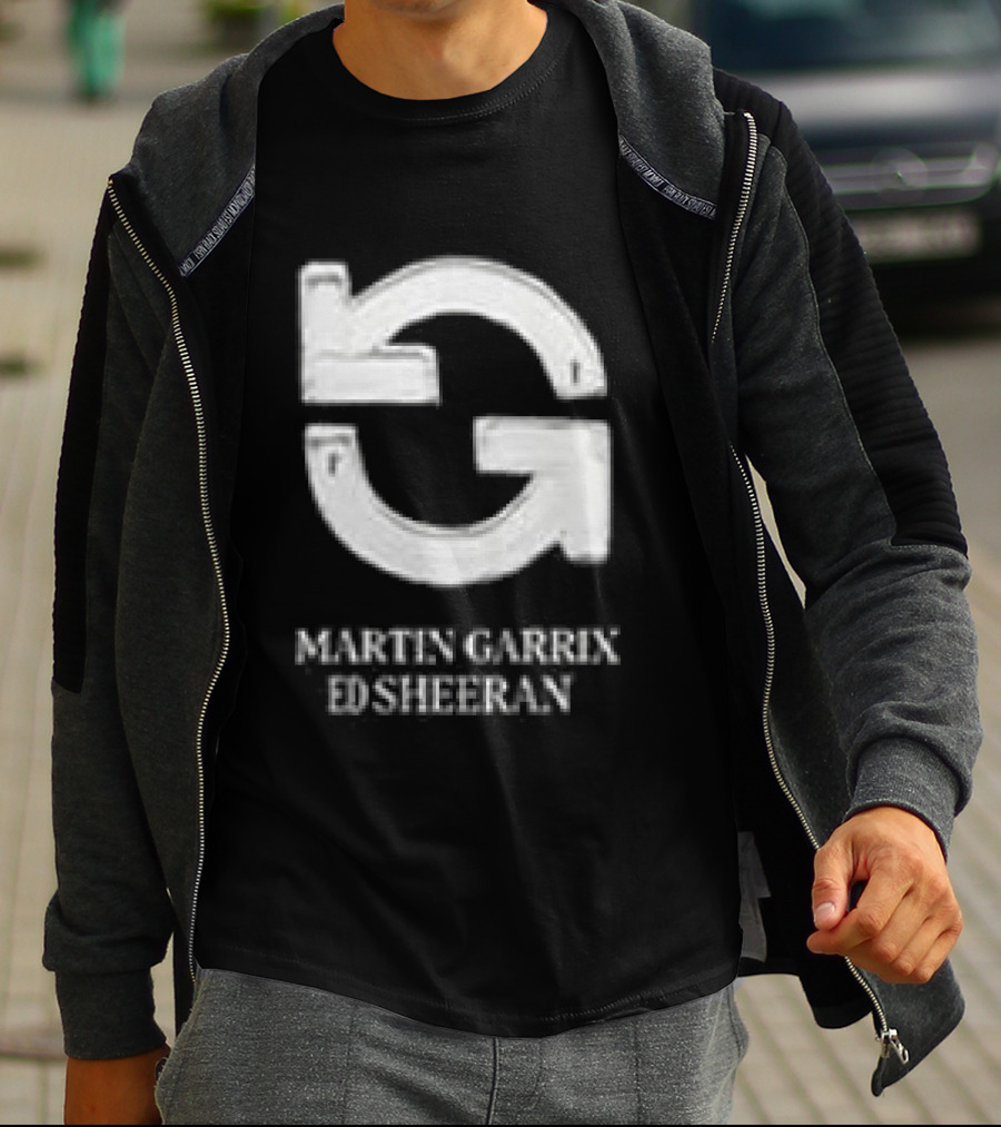 Martin Garrix Ed Sheeran Repeat It Black Edition 2026 Collaboration T-Shirt