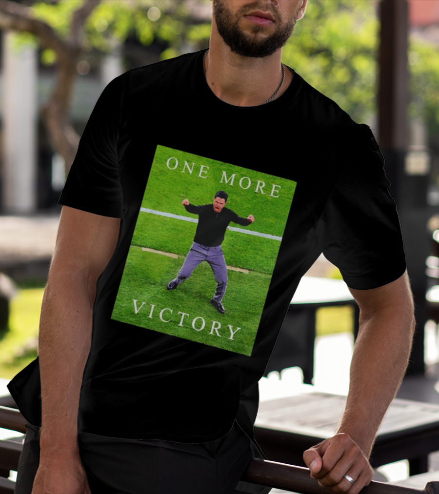 Arsenal Mikel Arteta One More Victory Celebration T-Shirt