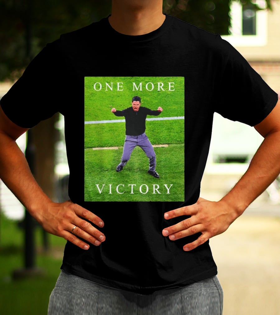 Arsenal Mikel Arteta One More Victory Celebration T-Shirt