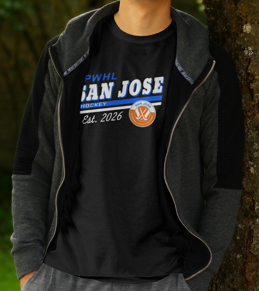 PWHL San Jose Hockey Est 2026 Women's Team T-Shirt