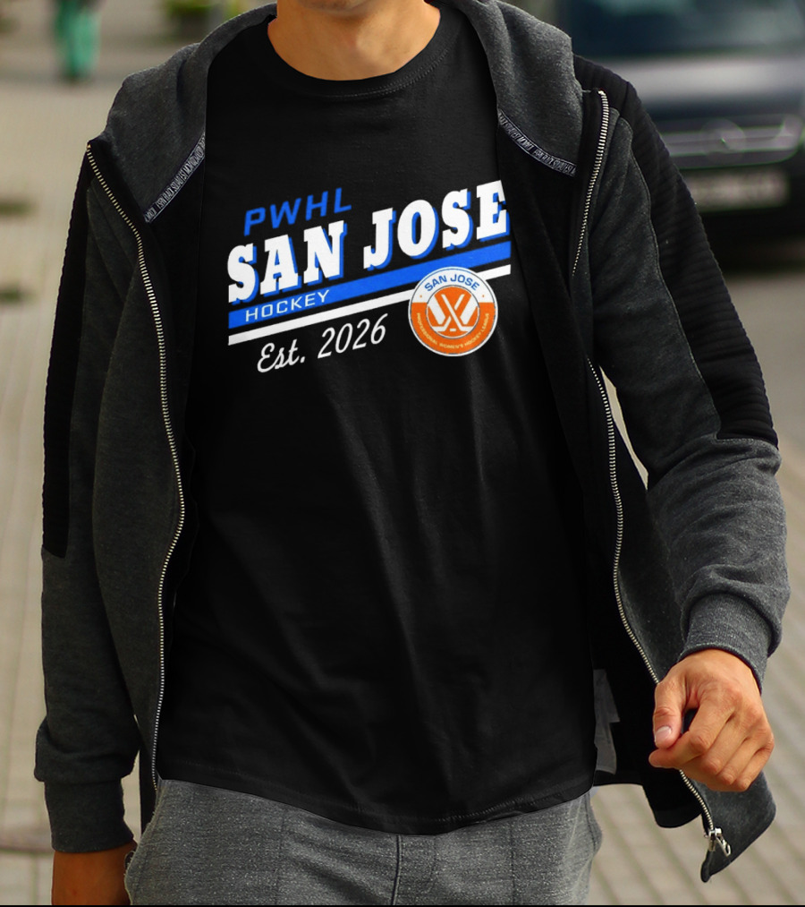 PWHL San Jose Hockey Est 2026 Women's Team T-Shirt