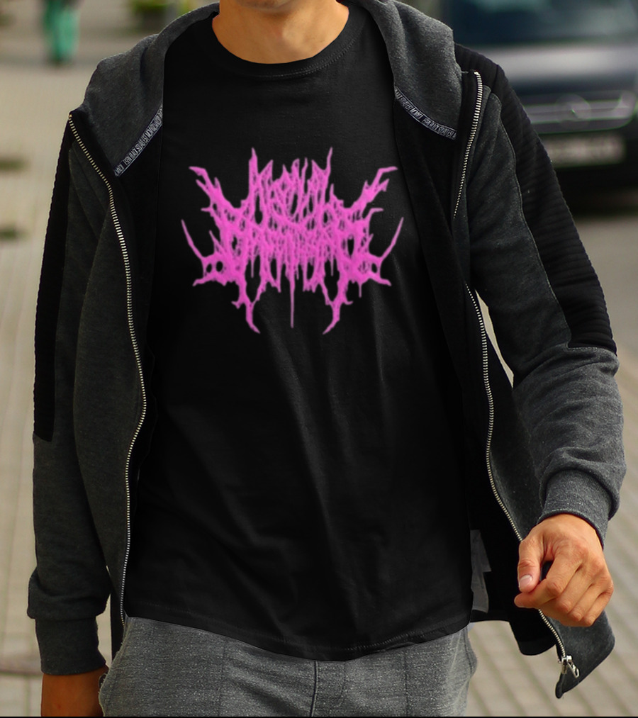 Reality Fade Agonal Breathing Pink Distorted T-Shirt