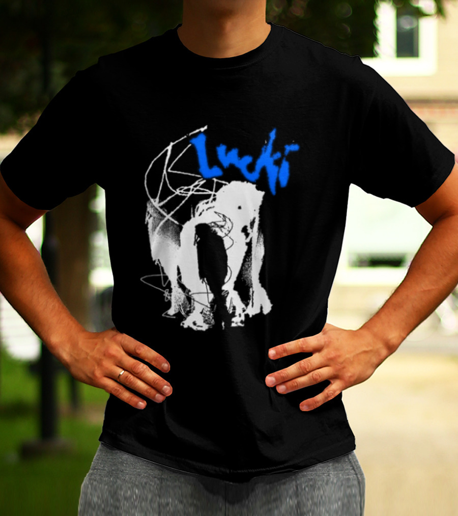 Lucki Bad Influence Tour 2026 Limited Edition Black T-Shirt