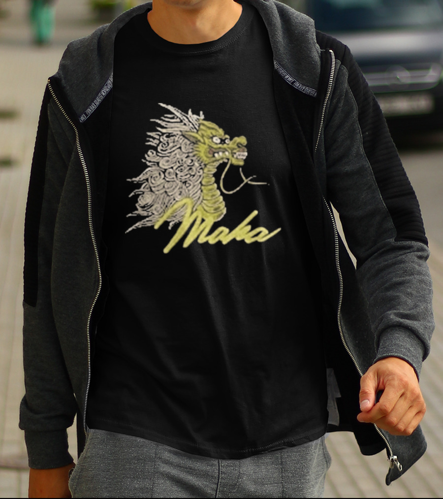 Shelflife Maharishi Year Of The Fire Dragon Motif Make T-Shirt