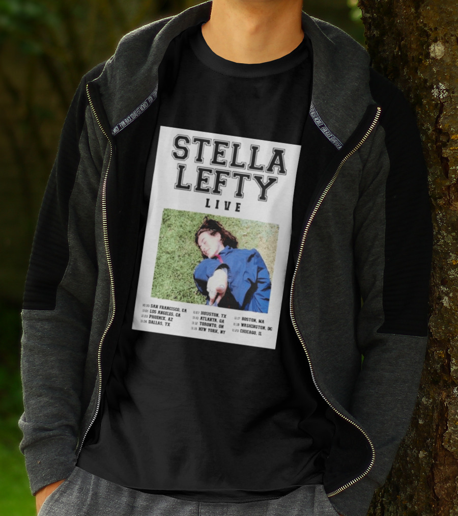 Stella Lefty Live Tour 2026 San Francisco Los Angeles Phoenix Dallas Houston Atlanta Toronto New York Boston Washington Chicago T-Shirt