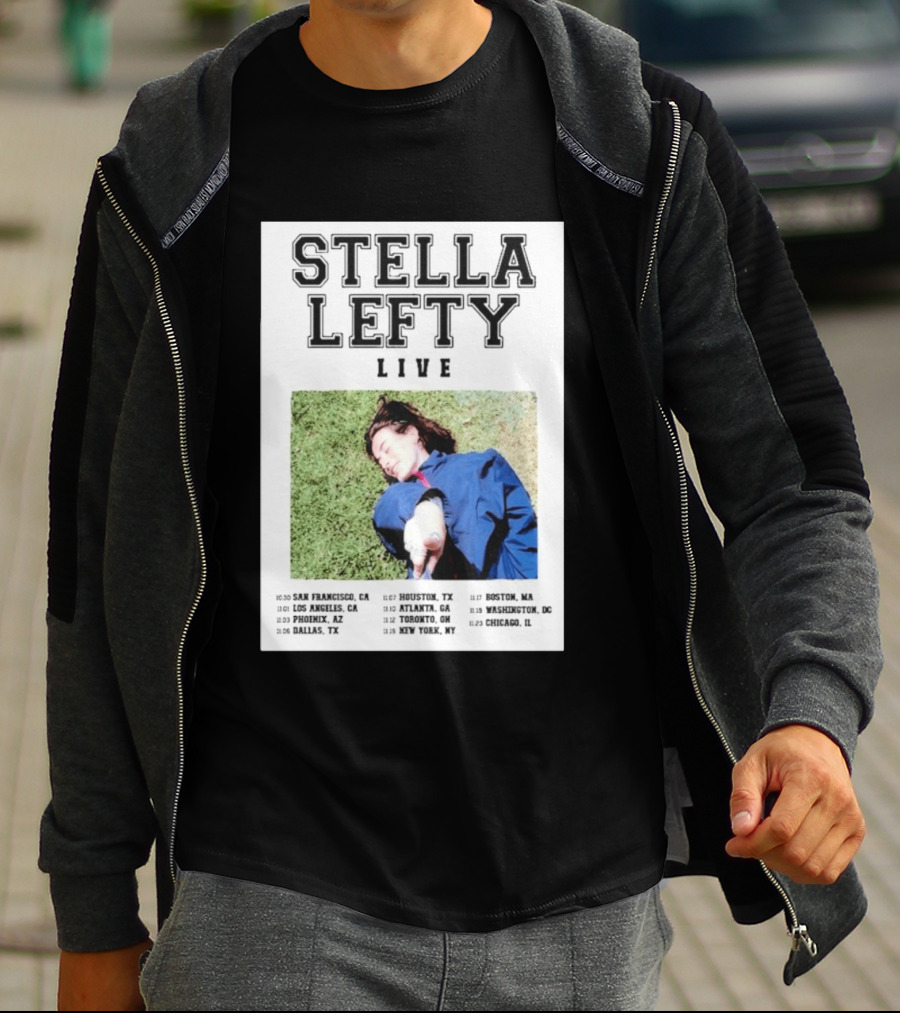 Stella Lefty Live Tour 2026 San Francisco Los Angeles Phoenix Dallas Houston Atlanta Toronto New York Boston Washington Chicago T-Shirt