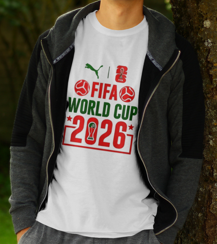San Francisco 49ers X Goku Dragon Ball Z NFL Collaboration Puma FIFA World Cup 2026 T-Shirt