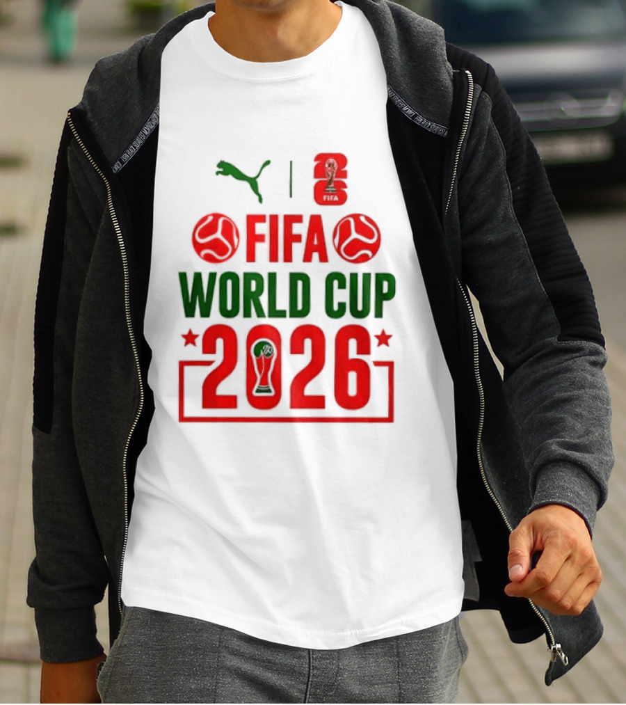 San Francisco 49ers X Goku Dragon Ball Z NFL Collaboration Puma FIFA World Cup 2026 T-Shirt
