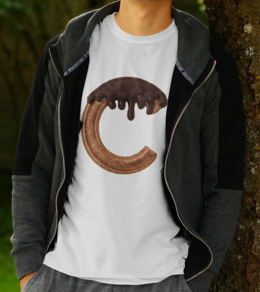 2026 Cubs Chocolate Dipped C Embroidery T-Shirt