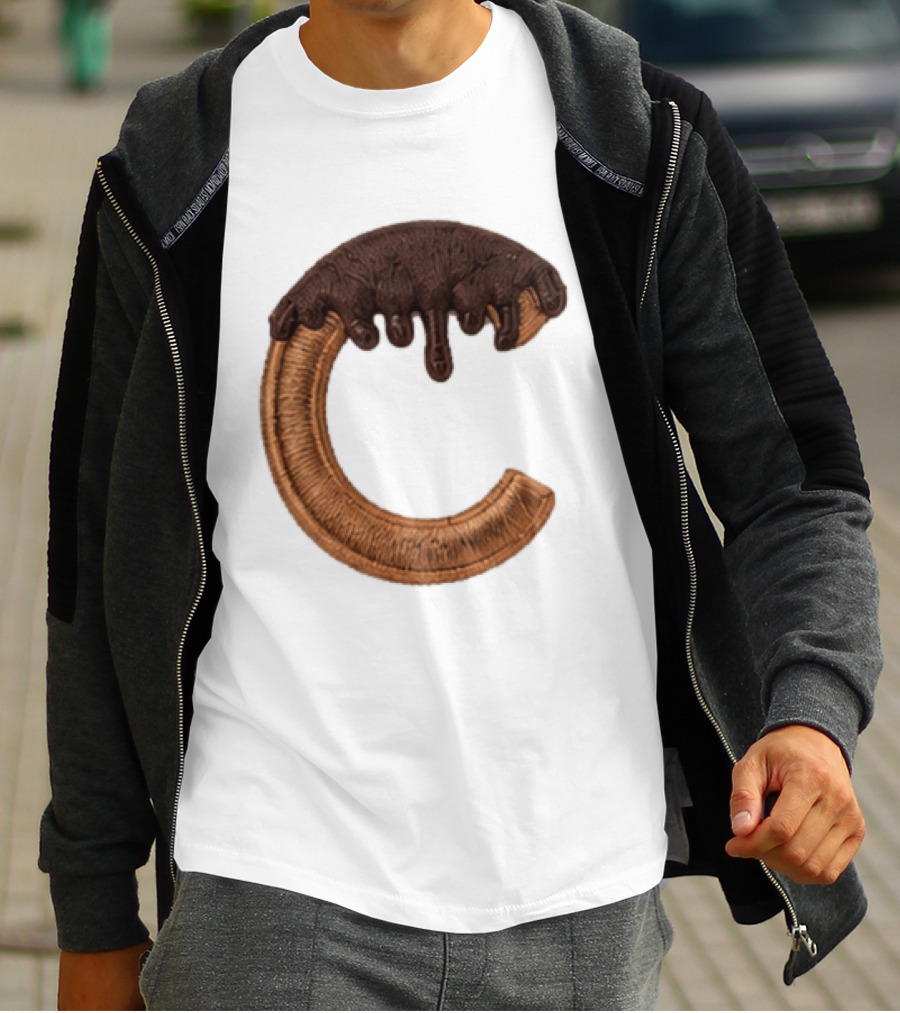 2026 Cubs Chocolate Dipped C Embroidery T-Shirt