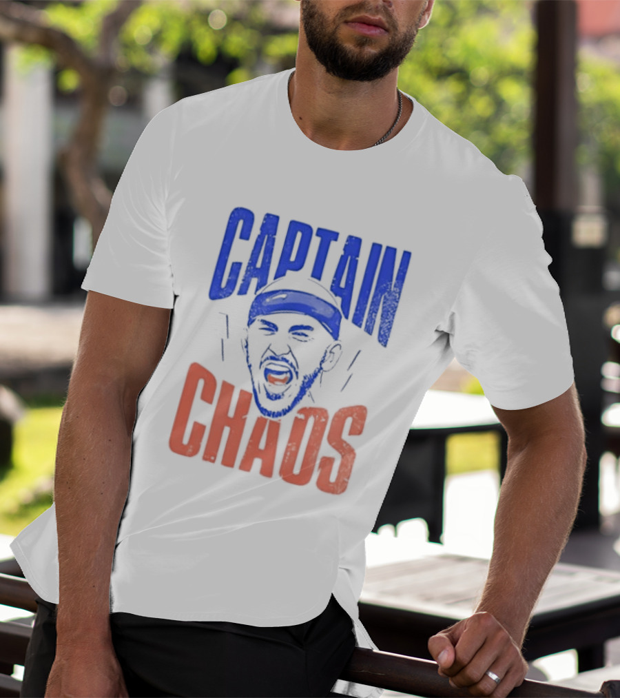 Alex Caruso Captain Chaos OKC Thunder NBA Basketball T-Shirt