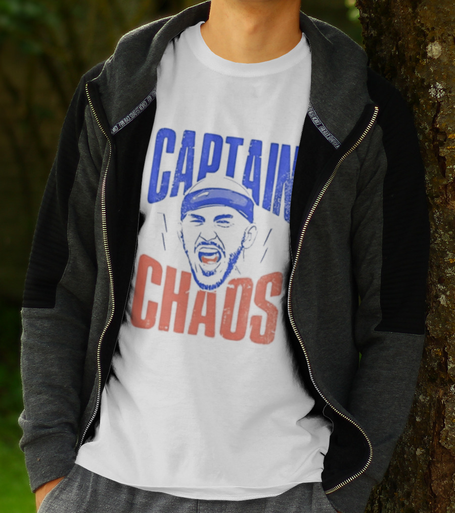 Alex Caruso Captain Chaos OKC Thunder NBA Basketball T-Shirt