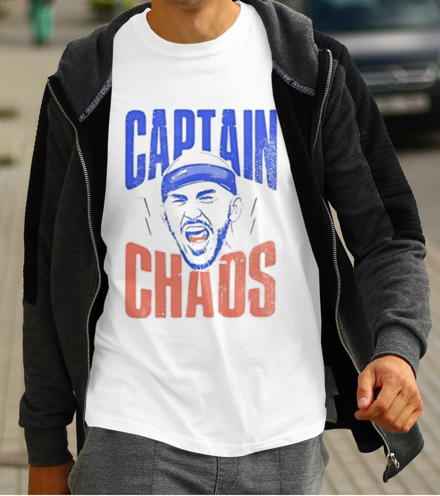 Alex Caruso Captain Chaos OKC Thunder NBA Basketball T-Shirt