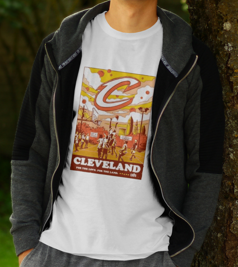 Cleveland Cavaliers Cavs Let Em Know For The Love For The Land T-Shirt