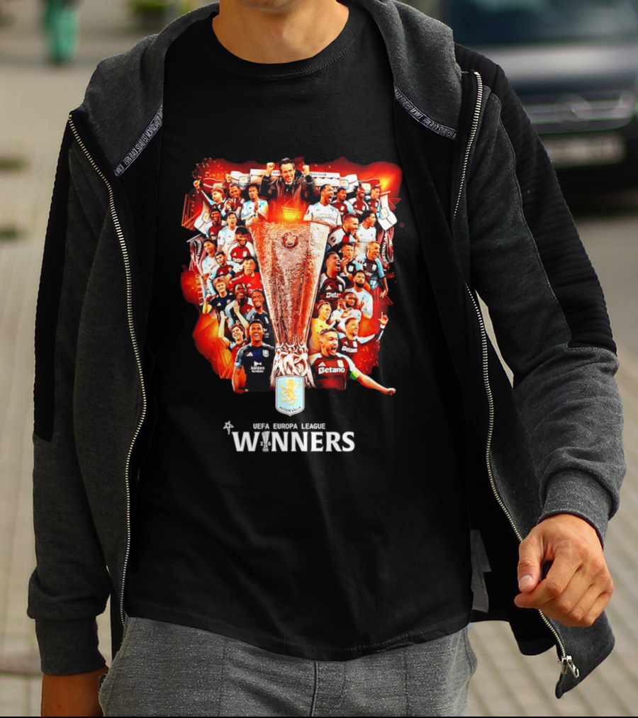Aston Villa UEFA Europa League 2026 Istanbul Final Champions T-Shirt