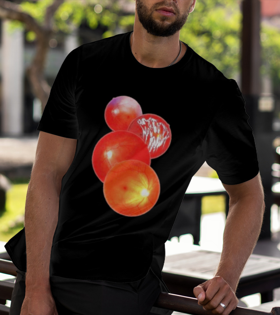 Gxllium Eyes Red Orbs Vision Sphere T-Shirt