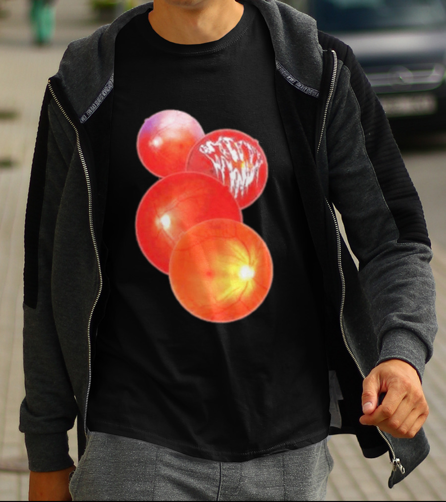 Gxllium Eyes Red Orbs Vision Sphere T-Shirt