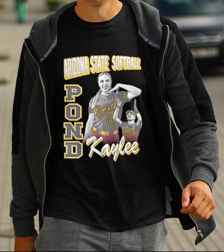 Arizona State Softball Kaylee Pond Devils 42 T-Shirt