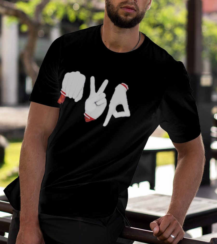 OKC Thunder Shai Gilgeous Alexander SGA MVP Hand Gesture T-Shirt