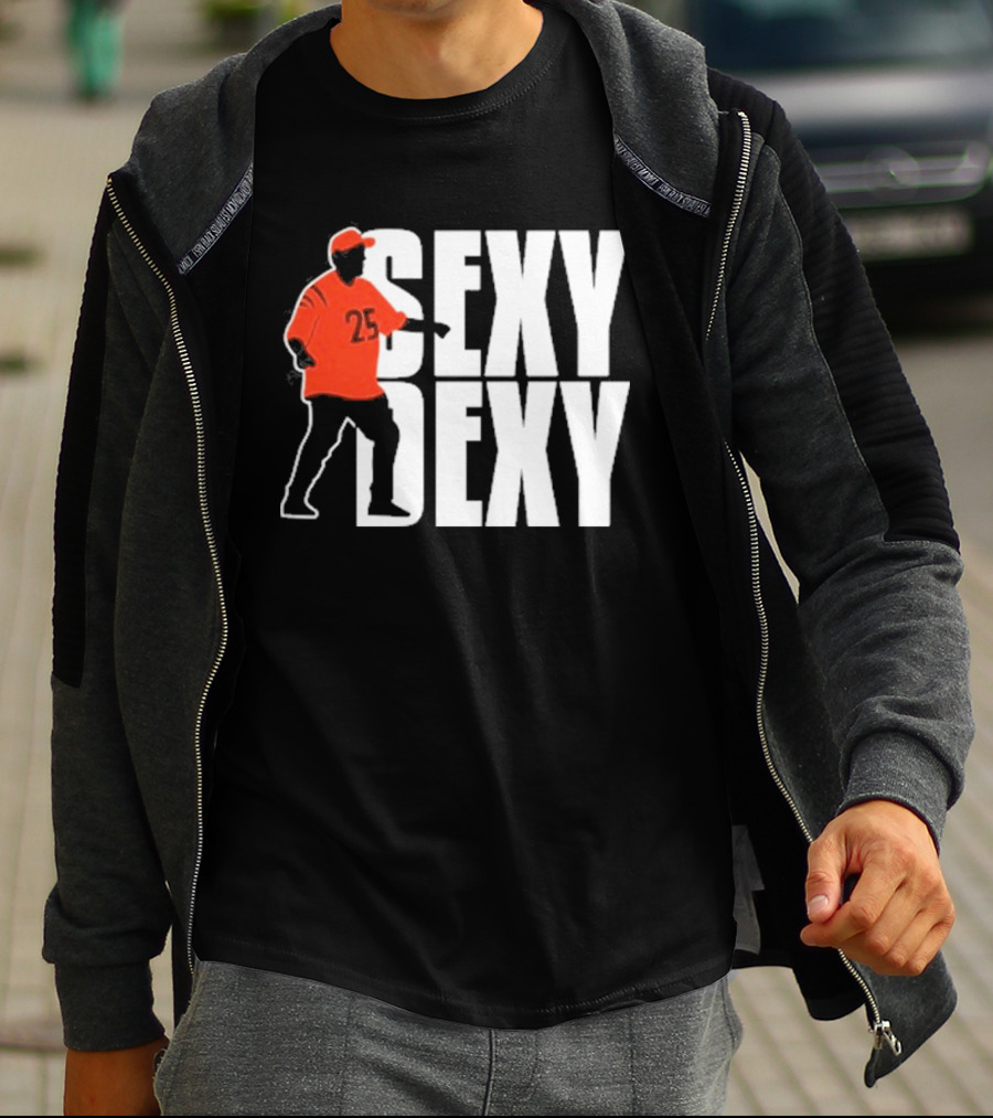 Sexy Dexy 25 Bold Sports Figure T-Shirt