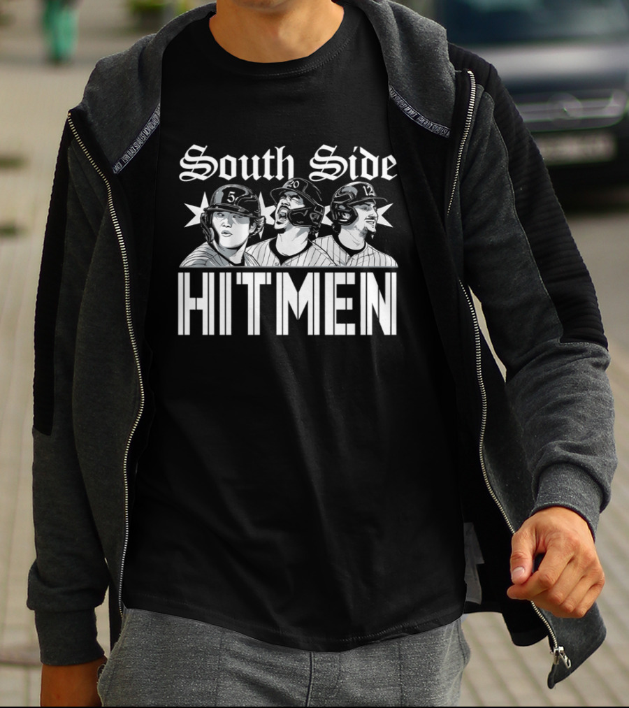 South Side Hitmen Baseball Tribute With Players And Stars T-Shirt