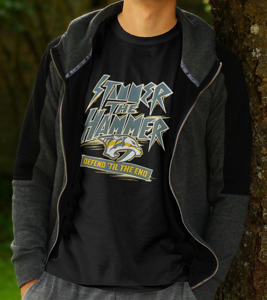 Stunner The Hammer Defend 'Til The End Predators T-Shirt